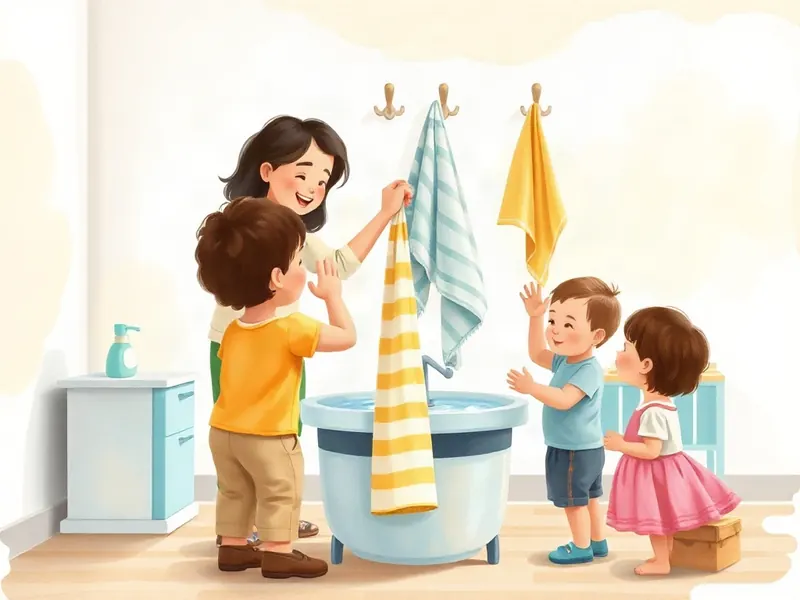 Ilustração da atividade Mágica das Mãozinhas Limpas