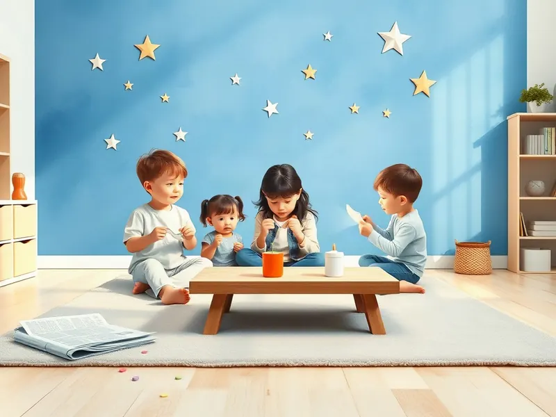 Ilustração da atividade Rasgando Estrelinhas para o Céu da Sala