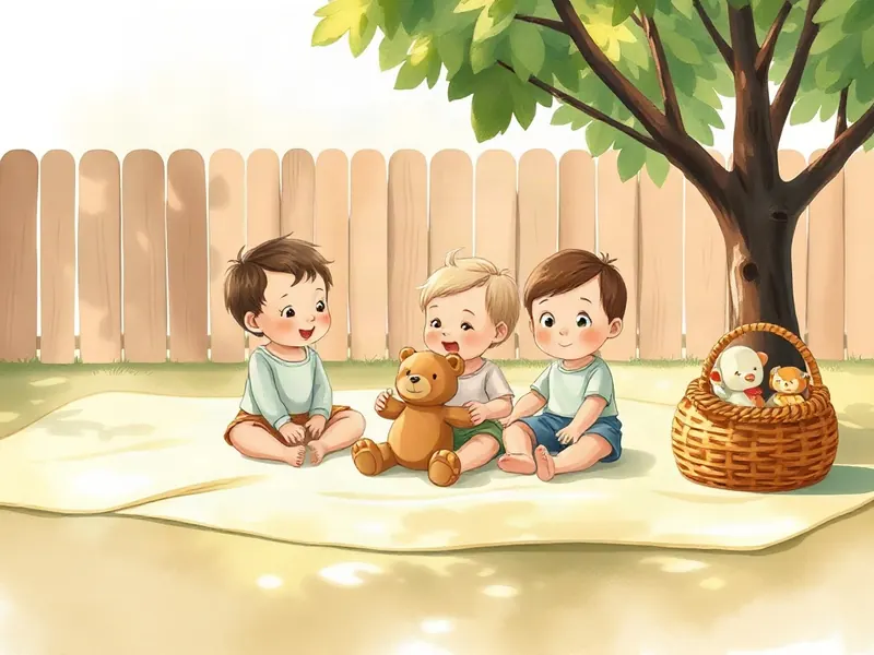 Ilustração da atividade Pracinha dos Bichinhos: Um Brinquedo Para Dois
