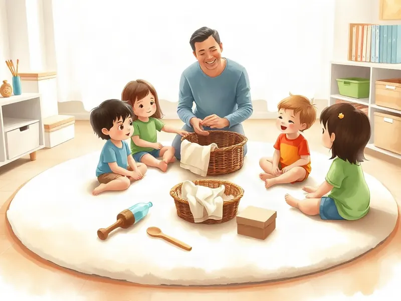 Ilustração da atividade Cesta de Sons e Versos Escondidos