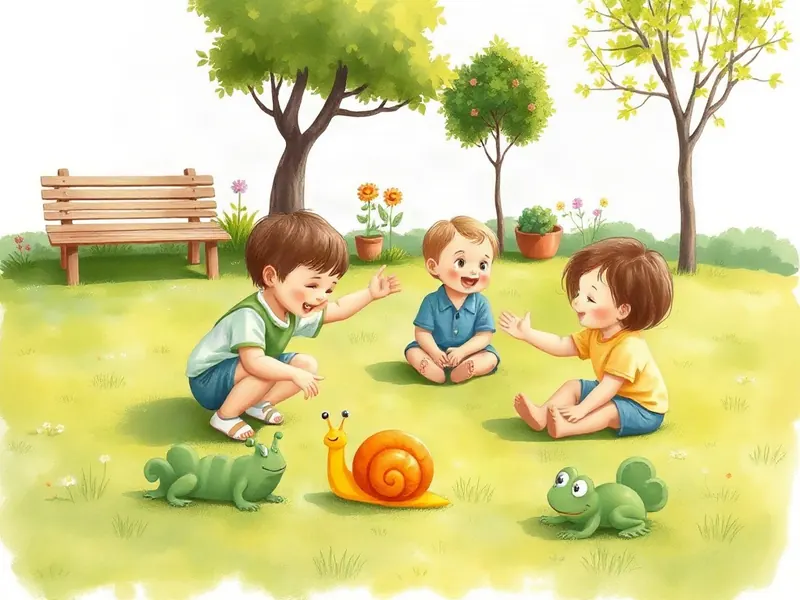 Ilustração da atividade Bichos Mímicos do Jardim