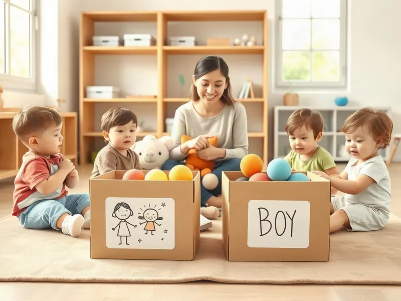 Ilustração da atividade Caixinha das Meninas e dos Meninos