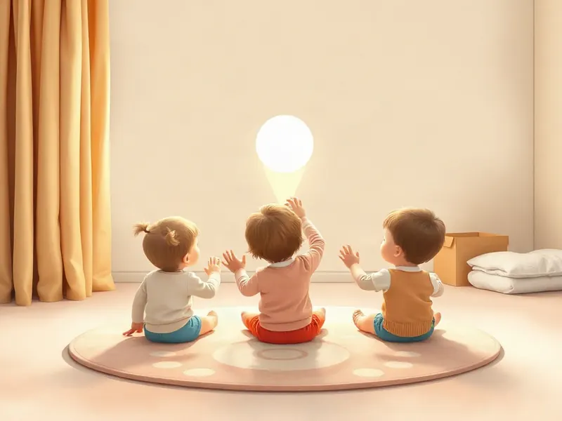 Ilustração da atividade Lanterna que Acende e Apaga no Berço de Luz