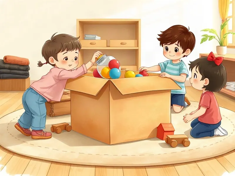 Ilustração da atividade Cadê o Brinquedo? Pode Ser Dentro, Pode Ser em Cima