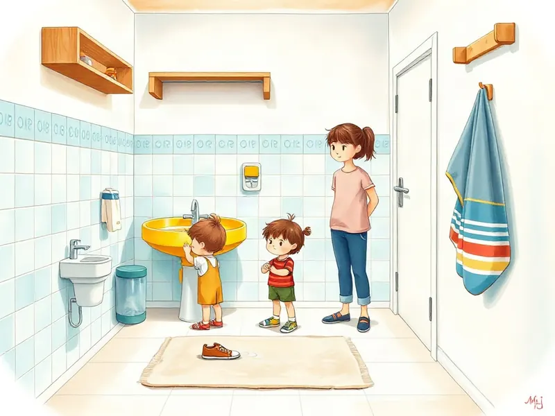Ilustração da atividade Lavar, Calçar e Guardar: Cada Um Faz a Sua Parte
