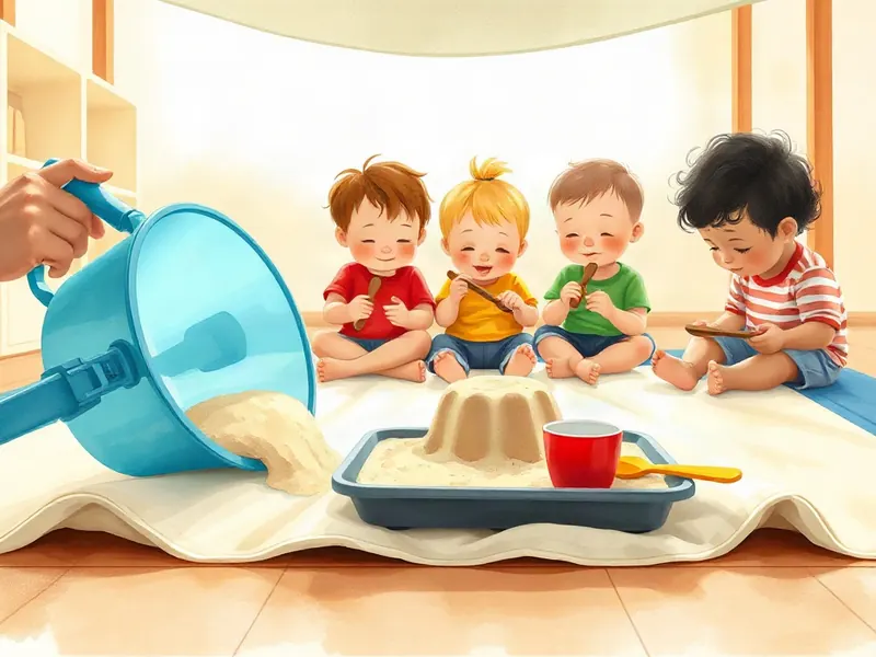 Ilustração da atividade Areia que Vira Bolo Cantado