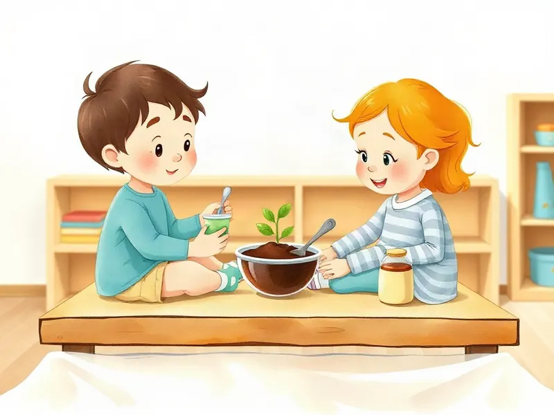 Ilustração da atividade Mudinhas Que a Gente Planta Junto