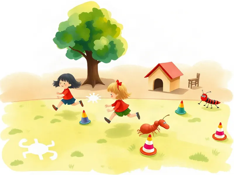 Ilustração da atividade Bicho do Pátio Que Anda Diferente