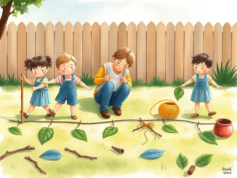 Ilustração da atividade Régua de Passos e Palmos do Quintal