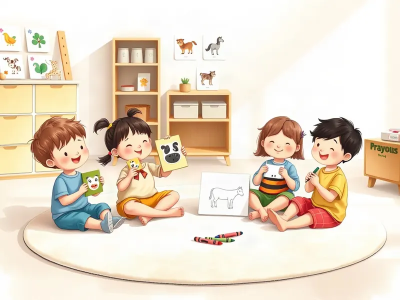 Ilustração da atividade Mural dos Bichinhos Que Fazem Barulho
