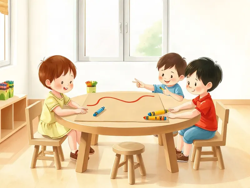 Ilustração da atividade Desenhos que Se Encontram na Mesa Comprida
