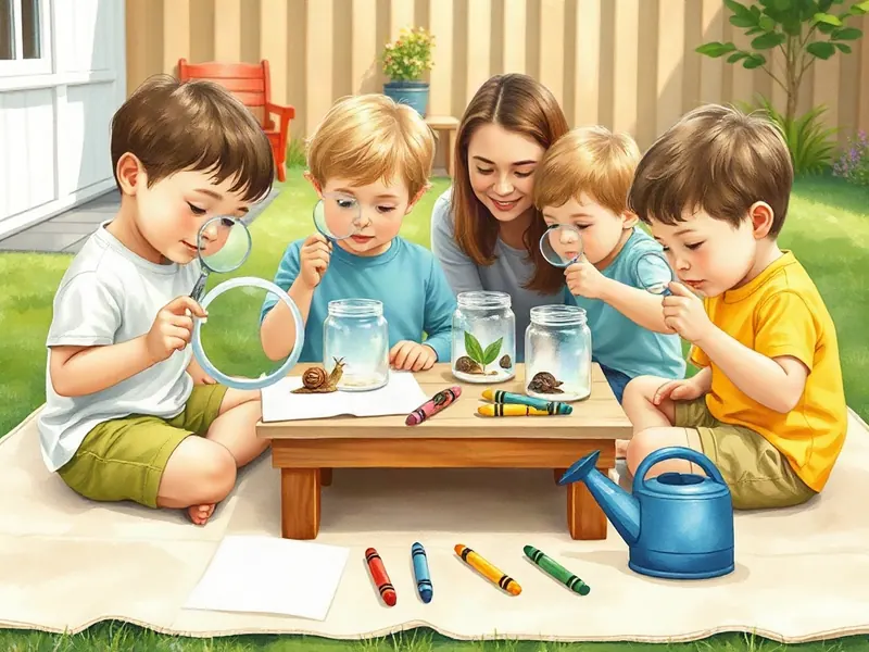 Ilustração da atividade Bichinhos da Lupa Curiosa