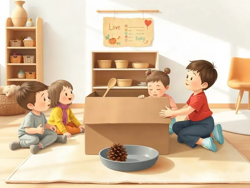 Ilustração da atividade Tesouros da Caixa Surpresa: Juntando o Que Se Parece