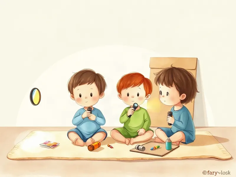 Ilustração da atividade Caixa Espelhada da Luz Escondida
