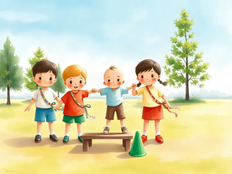 Ilustração da atividade Pega-Pega do Trio Que Ajuda