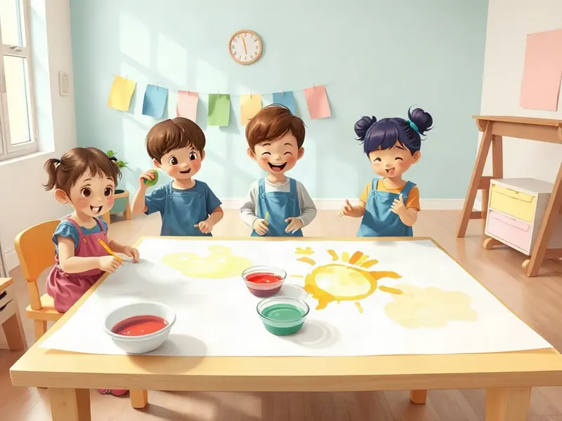 Ilustração da atividade A Pintura que Esquenta a Cozinha da Turma