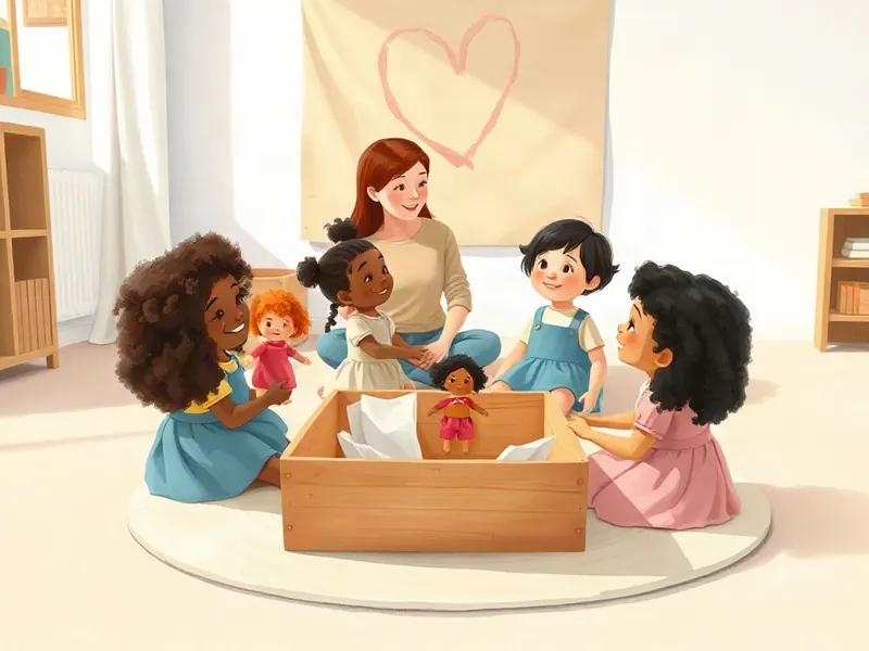 Ilustração da atividade Bonecas Que Se Parecem Comigo