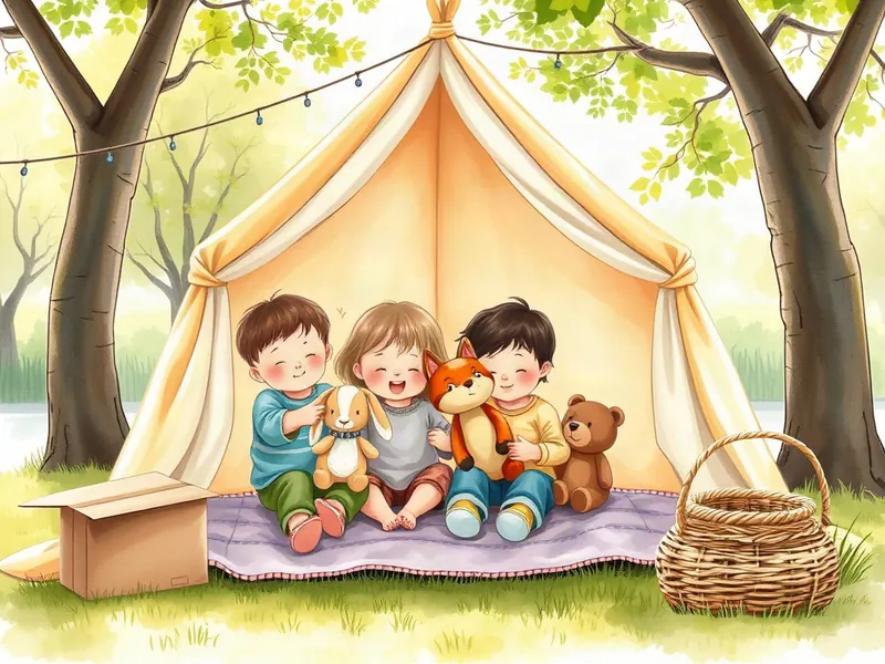 Ilustração da atividade Casa de Histórias Escondida: a Cabana do Reino Secreto