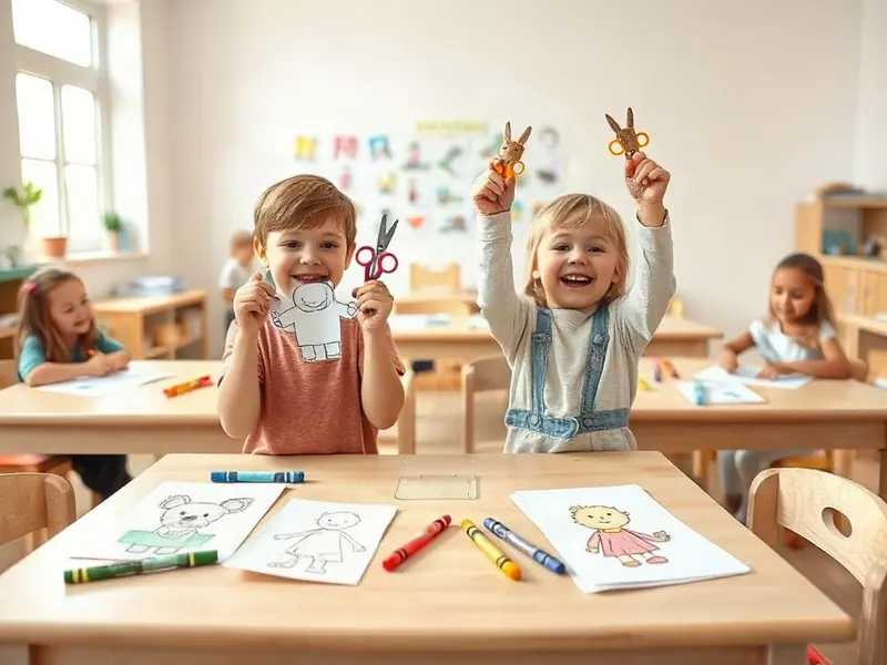 Ilustração da atividade Teatrinho de Papel: Bonecos que Ganham Vida