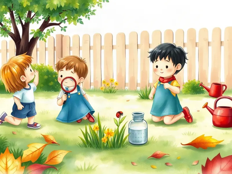 Ilustração da atividade Lupas do Jardim: Quem Mora Aqui Comigo?