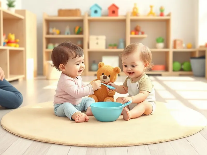 Ilustração da atividade Pão de Pelúcia Compartilhado: Dois Amigos, Um Brinquedo
