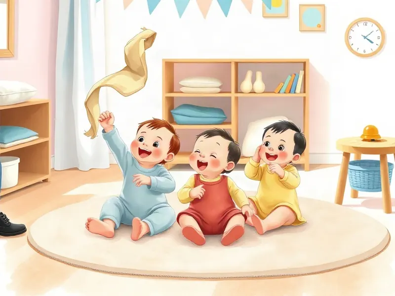 Ilustração da atividade Roda Lenta do Colo: Ciranda com o Bebê Nos Braços