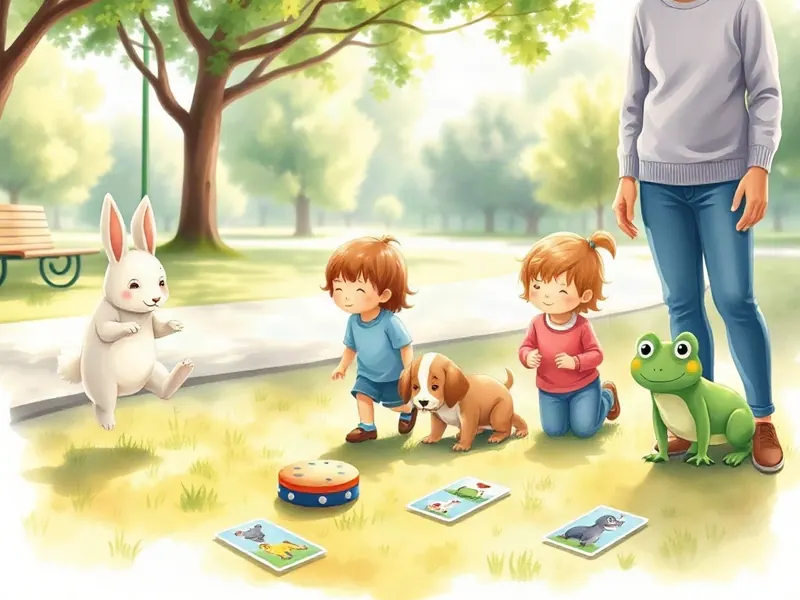 Ilustração da atividade Corrida dos Bichinhos Imitados