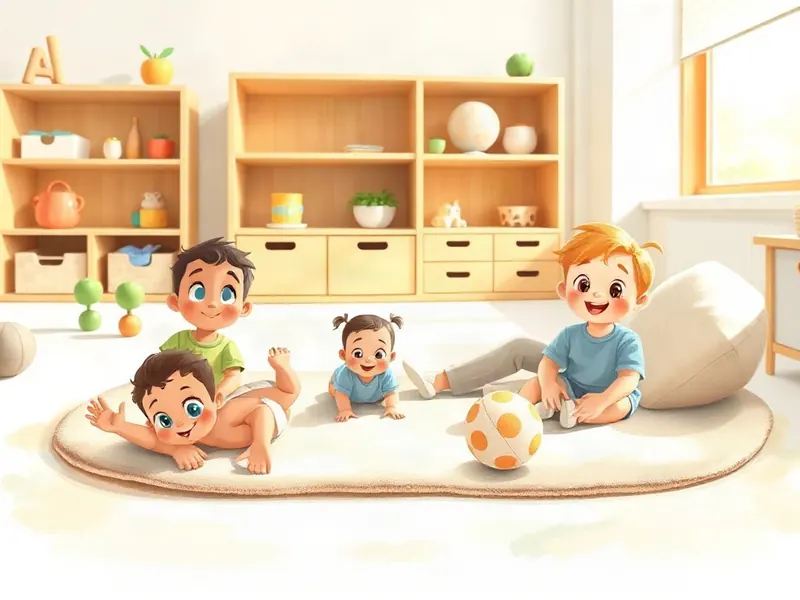 Ilustração da atividade Ursinho no Tapete Que Rola e Estica