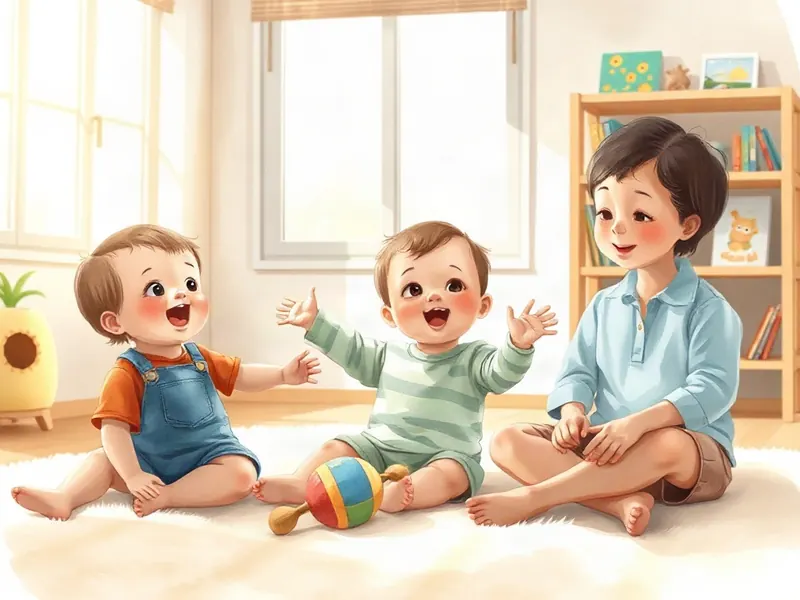 Ilustração da atividade Balanço do Bebê ao Som da Canção Preferida