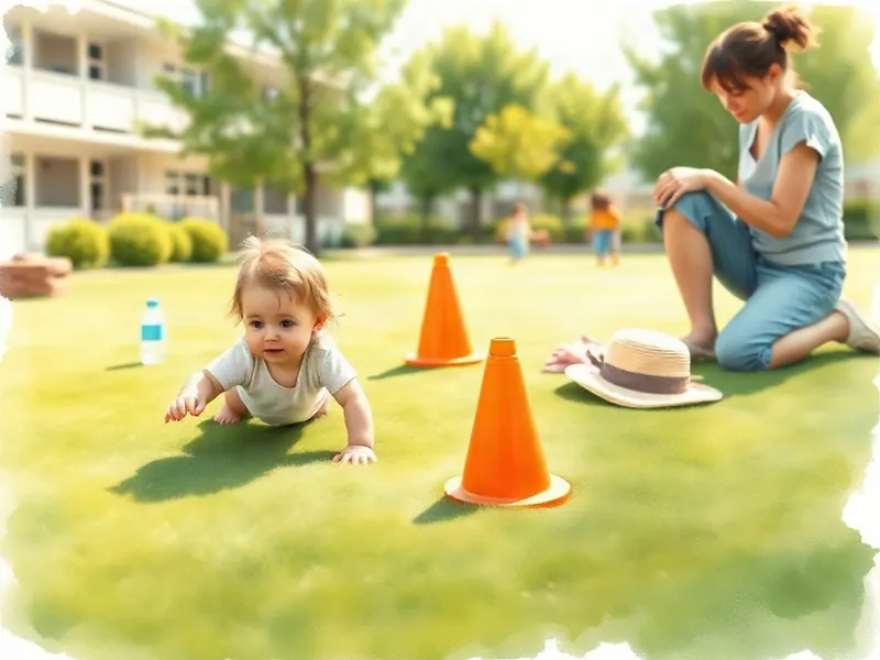 Ilustração da atividade Vai e Volta do Cone no Pátio