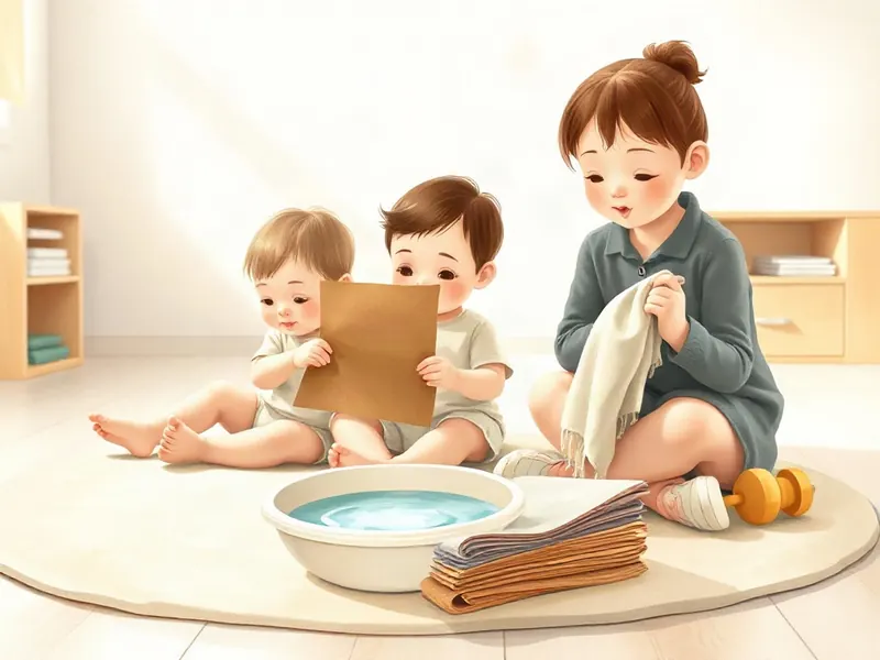 Ilustração da atividade Papel que Molha e Muda de Jeito