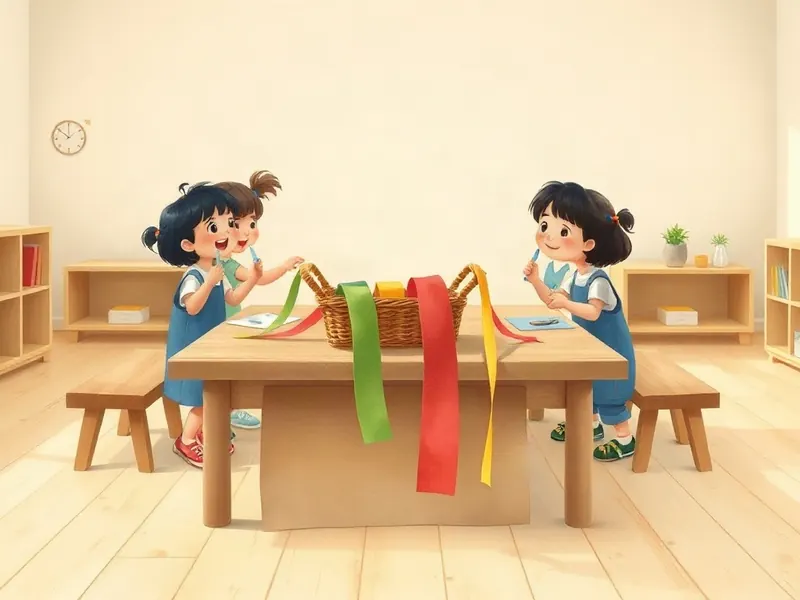 Ilustração da atividade Tirinhas Arco-Íris em Fila