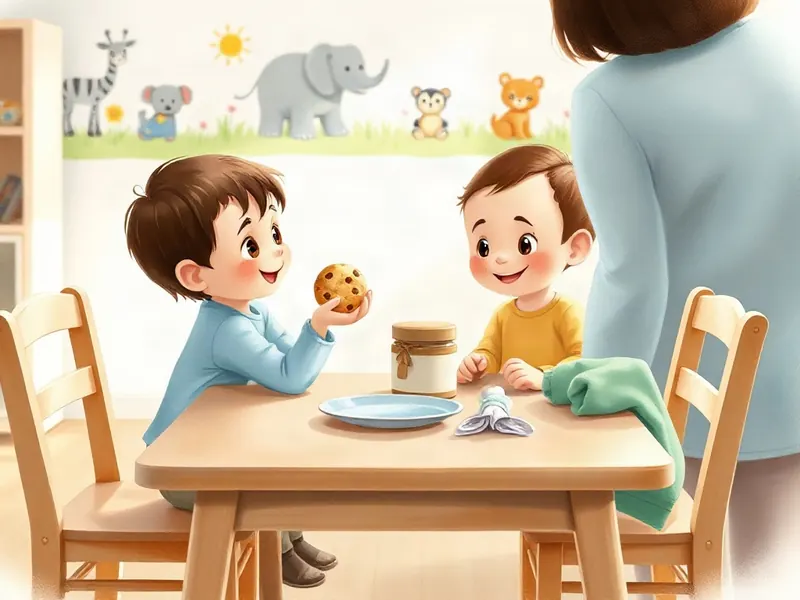 Ilustração da atividade Bolachinha Repartida: Um Pedacinho Para o Amigo