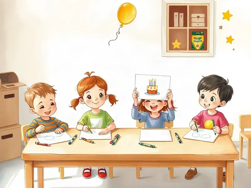 Ilustração da atividade O Convite Pintado da Festinha
