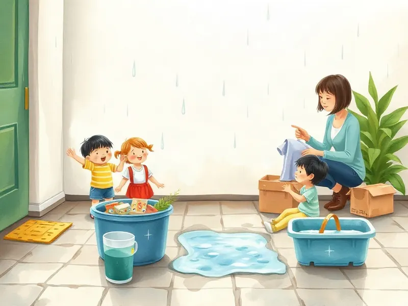 Ilustração da atividade Ouvidos de Chuva: o que a água está dizendo?
