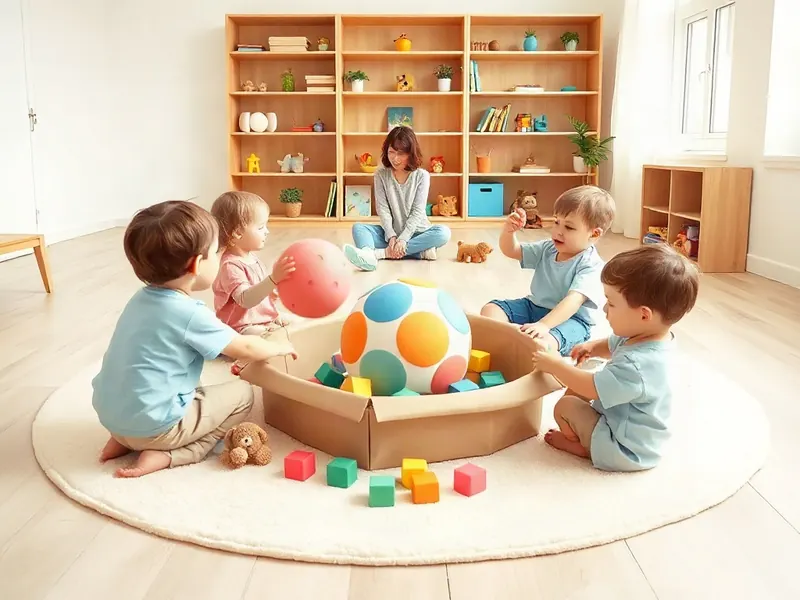 Ilustração da atividade Mão Amiga Guarda o Brinquedo do Colega