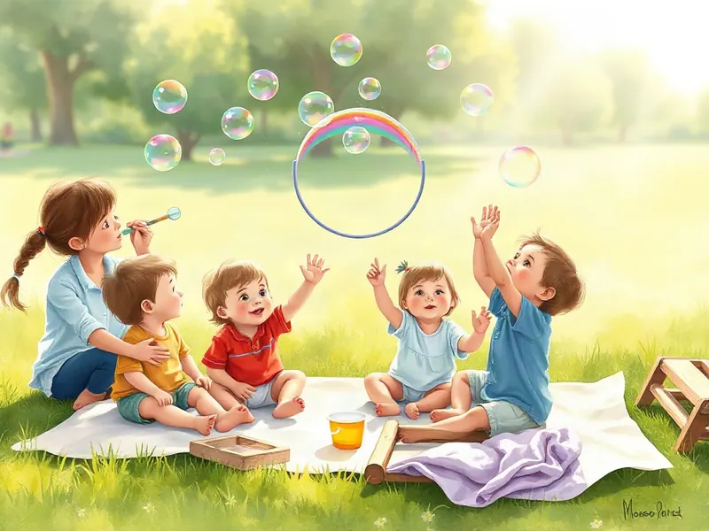 Ilustração da atividade Bolhas que Brilham no Ar