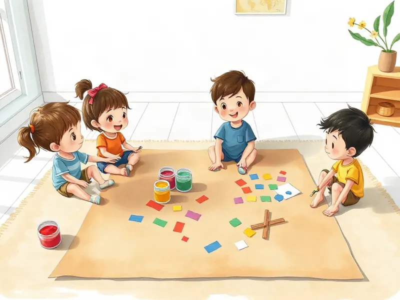 Ilustração da atividade Painel das Mãos Que Se Juntam