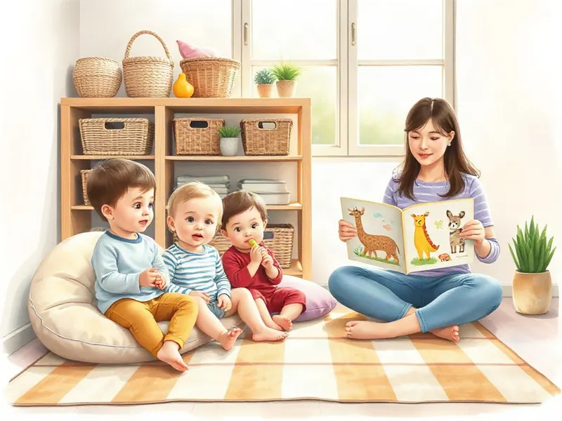 Ilustração da atividade Cantiga do Colo de Livros: Cada Um Traz a Sua Página