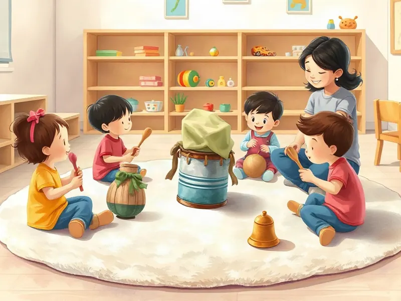 Ilustração da atividade Sinos e Tambores para Todas as Mãos
