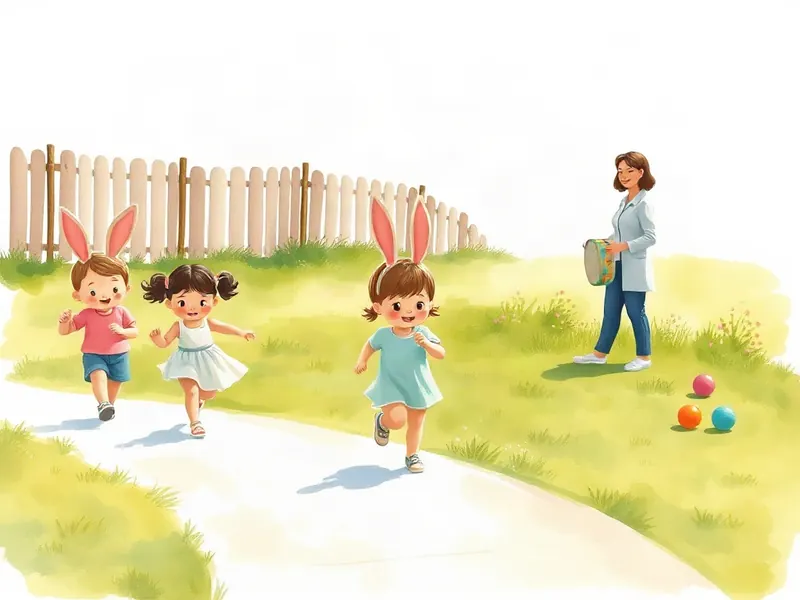 Ilustração da atividade Coelhinho Corre, Coelhinho Para