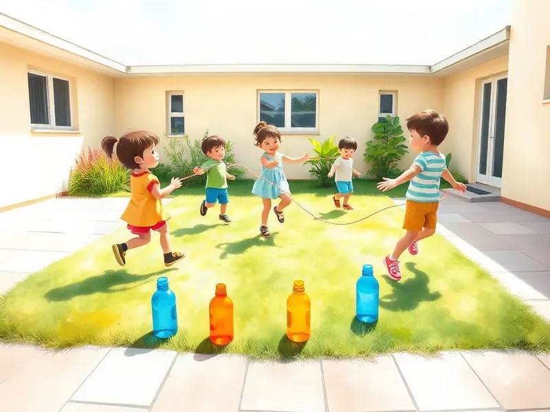 Ilustração da atividade Pula Corda Cantada: Cada Um Traz Seu Passo