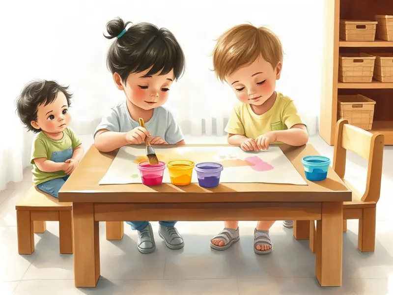 Ilustração da atividade Dois Pincéis, Uma Vez de Cada Um