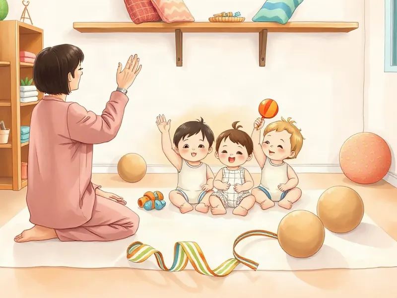 Ilustração da atividade Eco do Meu Jeitinho: Imitando a Voz e a Mão da Mamãe