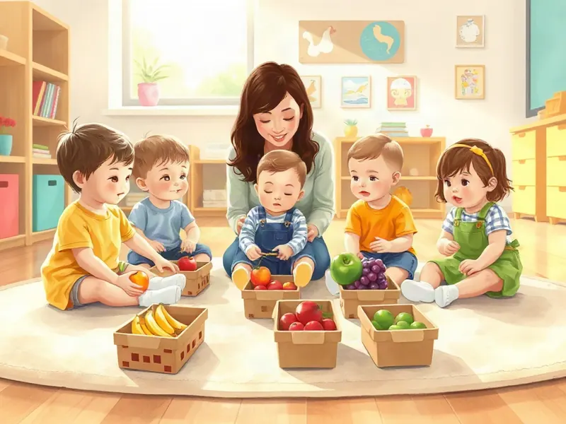 Ilustração da atividade Cestinhas de Frutinhas da Feirinha