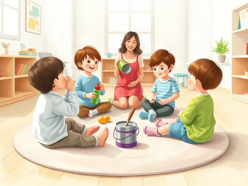 Ilustração da atividade Trem de Sons que Passa de Mão em Mão