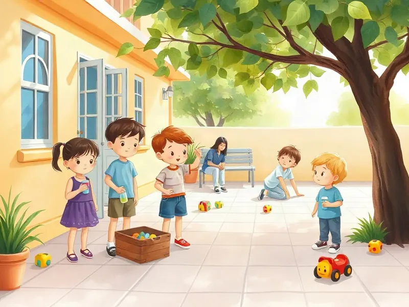 Ilustração da atividade Gole de Estrela: a Pausa da Água no Pátio