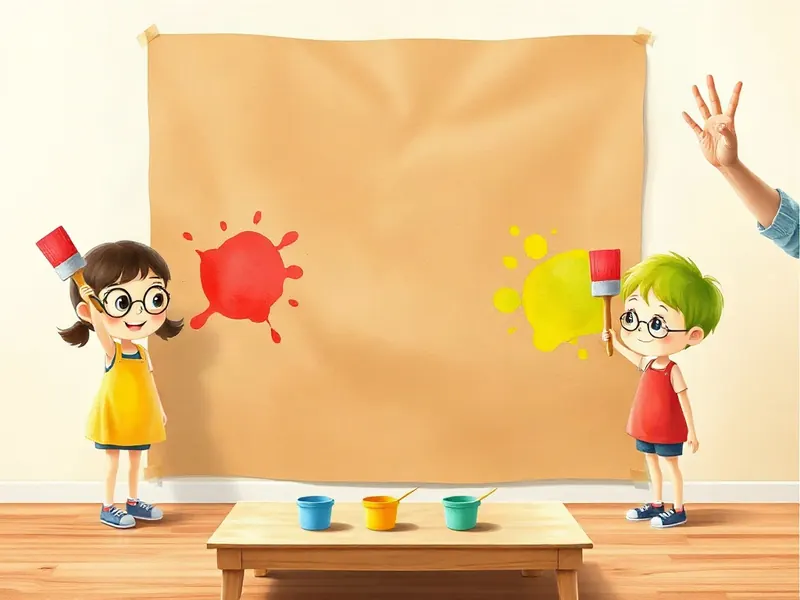 Ilustração da atividade Painel Cantado das Cores