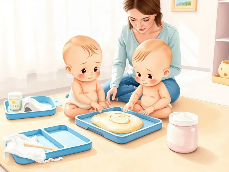 Ilustração da atividade Riscando a Massinha Macia com os Dedinhos
