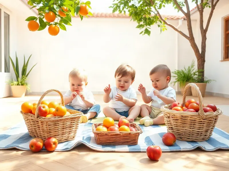 Ilustração da atividade Frutas ao Sol e à Sombra: o que muda na fruta?